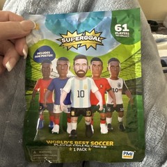1 Pack Super Goal World Soccer Action Figure In Blind Bag- Assorted style
