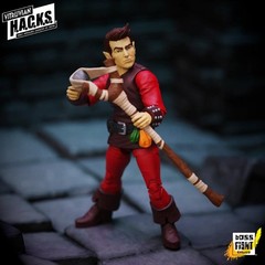 Dwynn Dellos (Halfling Scout) -Vitruvian H.A.C.K.S. 1:18 Scale Action Figure