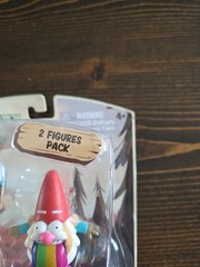 Gravity Falls 3″ Mini Figure: Dipper & Barfing Gnome Brand New Read Description