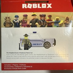 💥NEW ROBL0X SHERIFF: NEIGHBORHOOD OF ROBLOXIA PATROL CAR Figure Code Included