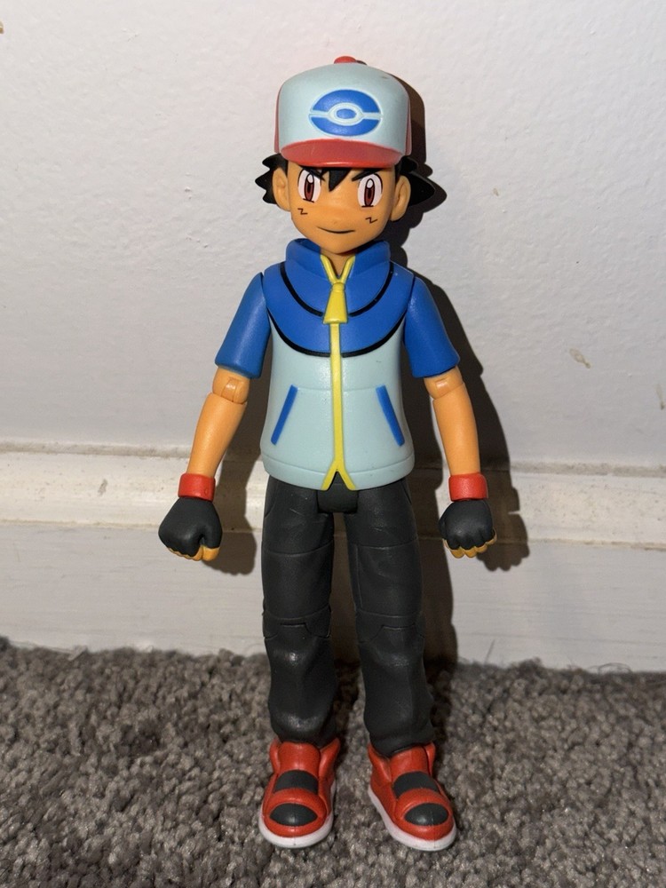 Nintendo Pokemon Ash Ketchum 7″ Action Figure Jakks Pacific 2011