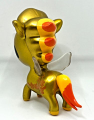 Tokidoki Unicorno Series 2 Gold Red Flowers Flamma 3″ PVC Collectible Toy Figure