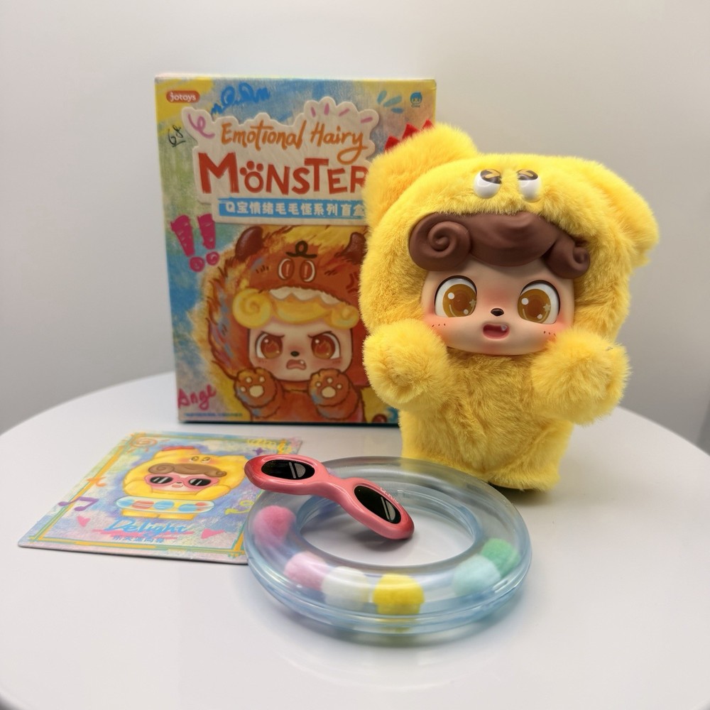JOTOYS Q.kid Emotional Hairy Monsters Plush Blind box – Confirmed DELIGHT