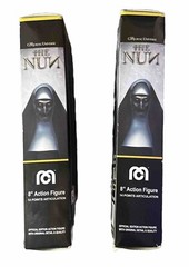 Lot of 2 THE NUN 8″ Action Figures Opened/Closed Mouth The Conjuring Universe 🔥
