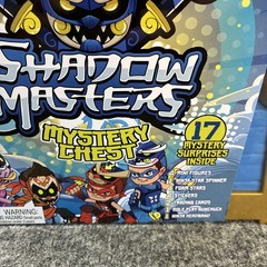 Ninja Kidz Shadow Masters Mystery Chest [17 Surprises Inside!] Brand New SEALED