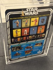 1978 Star Wars Kenner Vintage Sand People 20 Back Tusken Raider + Acrylic Case