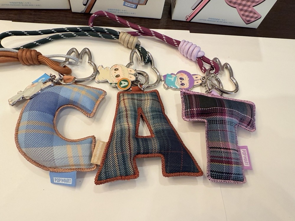 100% Authentic Pin For Love Letter Pendant C, A, T (CAT!) Pop Mart, USA 🐈🐈‍⬛