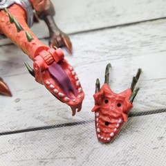 Mega Bloks Dragons Metal Ages Odaku Armory Slann Dragon 12″ Long Figure Read