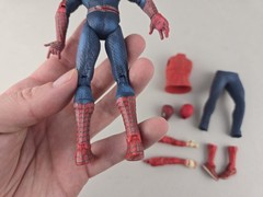 Spider-Man Wrestler Tobey Maguire Action Figure 2002 Complete See Description