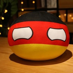 10cm Countryball Plush Toy Polandball Stuffed Pendant USA UK Japan France