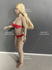 TBLeague 1/12 T05B Female Flexible Suntan Mid Bust Seamless Body W/Head 6″Figure