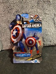 Captain America First Avenger Launching Missle Captain America Figure New 3.75