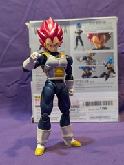 S.H.Figuarts Vegeta Super Saiyan God Super Saiyan Action Figure