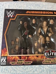 WWE Wrestlemania 13 Submission Match 3-Pack Wrestling Figures Hart Vs Austin