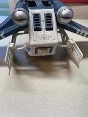 Star Wars Clone Wars Republic Gunship Tiger Shark Saga Vintage W/Missles+Drivers