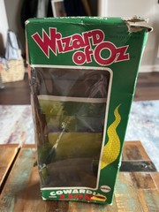 MEGO Wizard of Oz TIN WOODSMAN Jack Haley 8″ Figure DOLL w/AXE 1974 in BOX