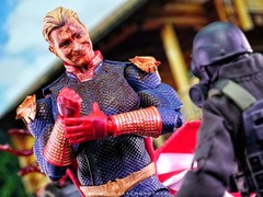 Homelander Blood Splatter Ver. MAFEX No.269 Exclusive Figure New MIB USA Seller