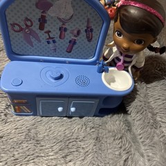 Disney Jr Just Play Talking Vet Desk 6″ Doc McStuffins Doll Toy Figure Lot
