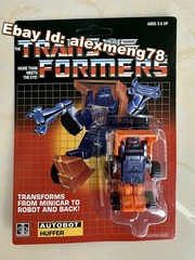 Transformers G1 Huffer reissue mint MISB Free Shipping