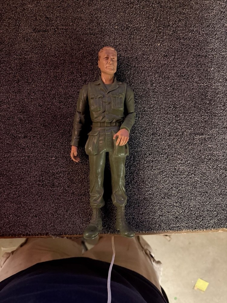 Vintage 1960s Marx Stony Stonewall Smith WWII Soldier 12″ Action Figure Army #2