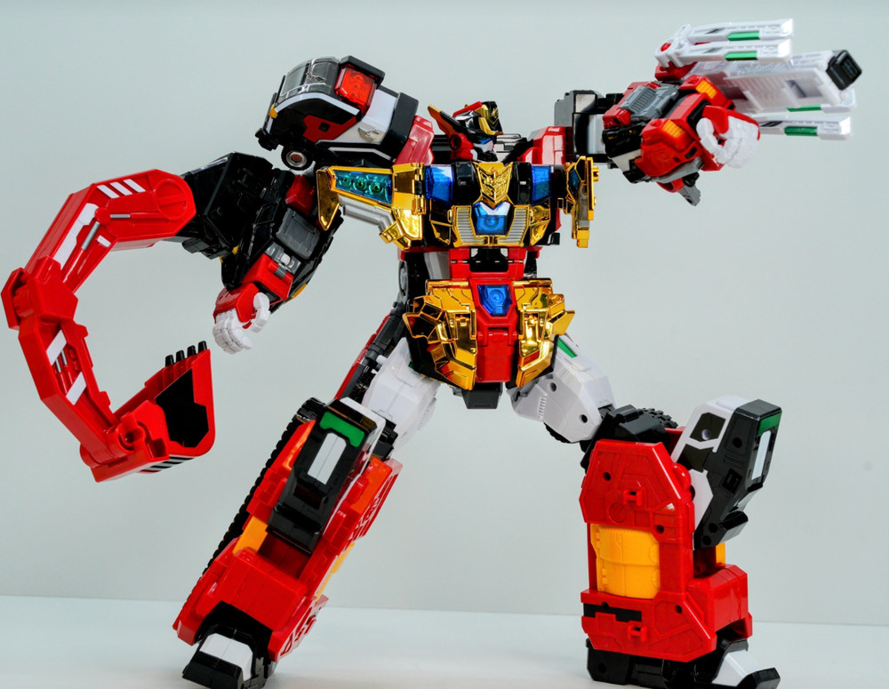 Metal Cardbot S FLAMENOVA Transformer Robot Fire Car Korean Toy