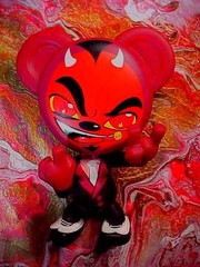 “The Devil” Designer Toy Action Obscene Vinyl Figure Drastic Plastic