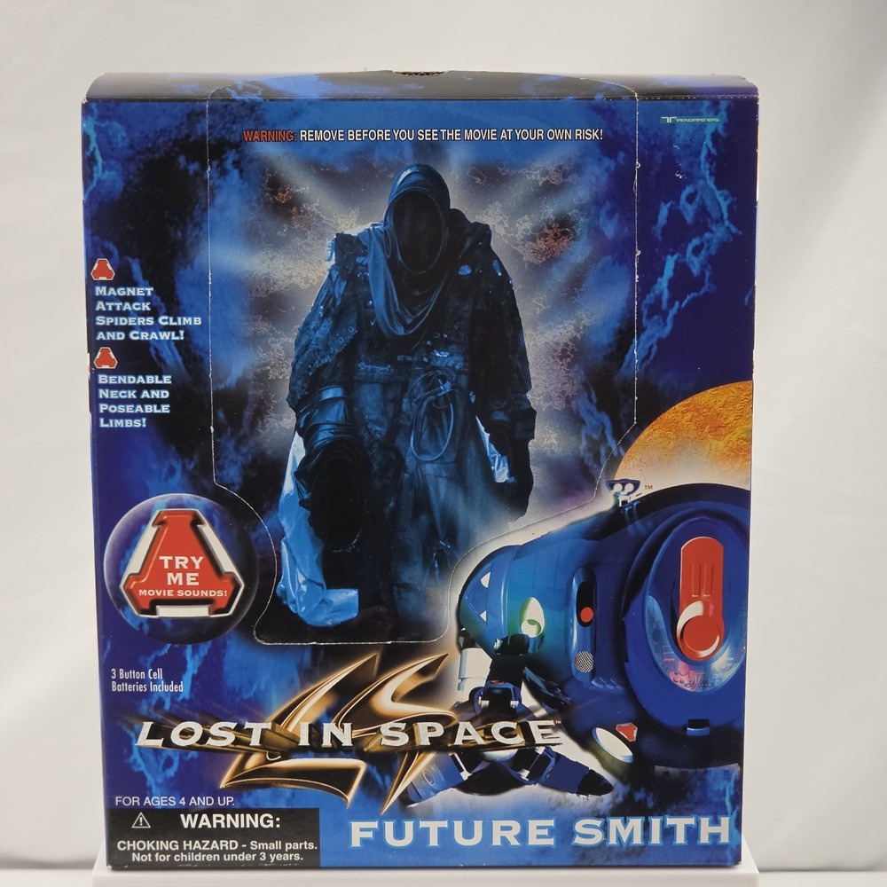 Lost In Space Future Smith Action Figure Trendmasters 1997 Spoiler Package Rare!