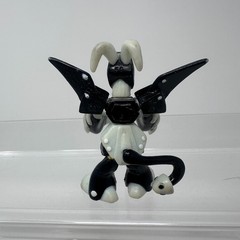 Hasbro Medabots Blackram Figure Black Wing Goat Robot 2.5″ 2001 Vintage Takara