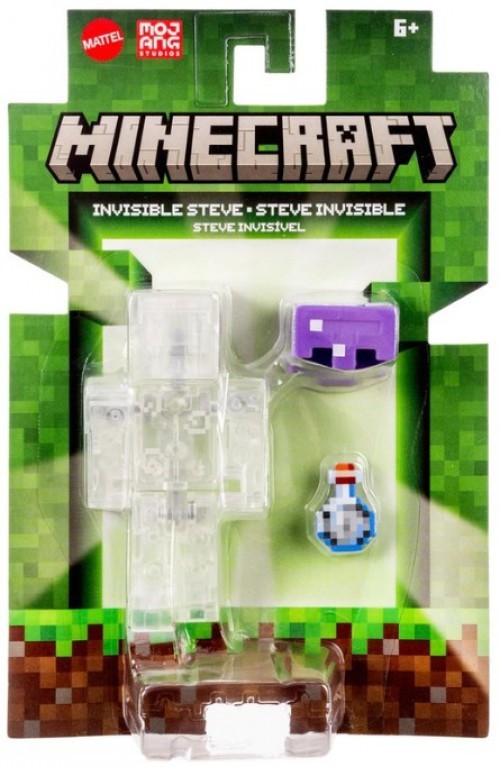 Minecraft Invisible Steve Action Figure