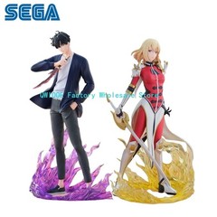 2pcs Solo Leveling Sung Jin-Woo PVC Figure Anime Collectible Statue