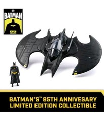 Spin Master DC Batman Returns 4″ Figure & Batwing 85 Years Multiverse Keaton