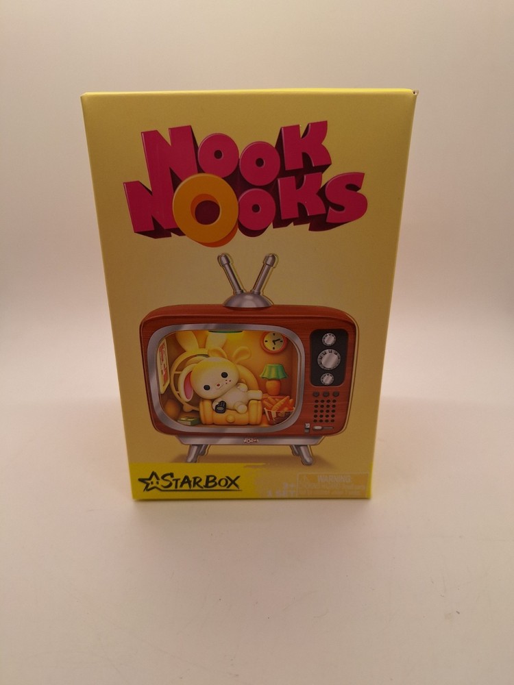 Zuru NOOK NOOKS Starbox Blind Box BUNNY RABBIT & TV Figure SERIES 1 (READ)
