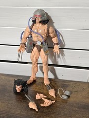Marvel Legends Wolverine Weapon X Retro Card Exclusive 6” X-men Figure Excellent