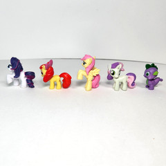 My Little Pony Friendship is Magic Collection Blind Bag Mini Figures Lot of 10