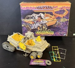 1986 Trappeur Inhumanoids Earth Corps Vehicle w/ BOX CATALOG Not Complete Hasbro
