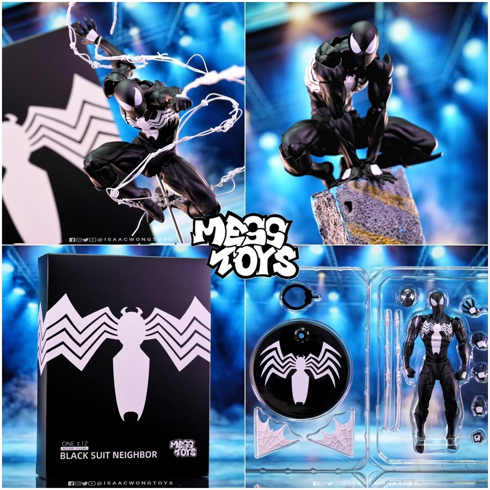 In Stock！CT Toys Messtoys Symbiote Kaine Parker Spider-Man Action Figure Boxed