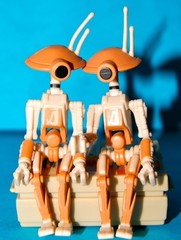 STAR WARS 30TH PIT DROIDS 2 PACK ORANGE LOOSE COMPLETE