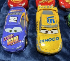 Loose Disney Pixar Cars Lot of 7 Die-cast 2 Plastic Mixed Lot