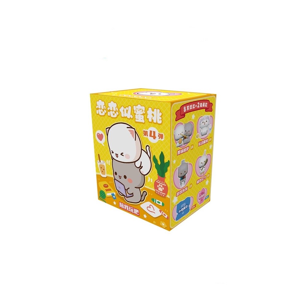 Season4 MITAO CAT Peach Goma LuckyCat Couples Figure Toy Birthday Christmas Gift