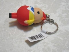 Monogram Figural 3D Disney Alice in Wonderland Series Tweedle Dee & Dum Keyring