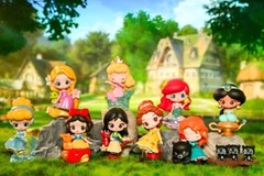 TOP TOY Disney Princess Fairy Tale Town Series Blind Box Figure Toys Gift