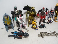 LOT OF 15 – Transformers G1 Monstructor GOBOTS POWER RANGERS ACTION FIGURES 1#15