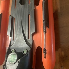 Vtg. 1966 Hasbro G.I. Joe Sea Sled INCOMPLETE Orange Black Toy Plastic Battery