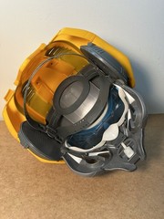 Transformers Bumblebee Cannon Blaster & Helmet 2008 Hasbro (Only Left Antennae)