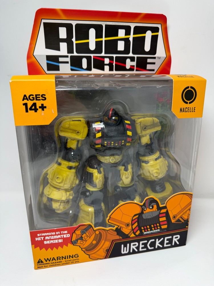Robo Force Wrecker The Demolisher Action Figure 2024 Nacelle Toys New Sealed