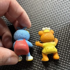 Vintage Lot 11 Pvc Figures Flintstones, The Muppets, Bugs Bunny, Garfield, ET