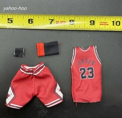1/12 scale RED Jersey For 6″ SHF MAFEX Male Figure Doll