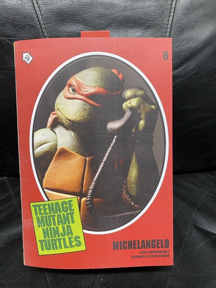 TMNT Michelangelo Ultimate Figure from Neca – 35th Anniversary Edition