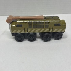 Thomas Wooden Railway Train MAGIC RAILROAD LOT DODGE SPLATTER LADY DIESEL 10