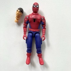 GI Joe Black Major Spider-Man Vintage Style Factory Custom Peter Parker